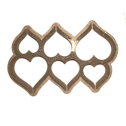 Форма для леденцов "Сердце" микс размеров