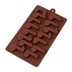 Форма для льда и шоколада "Ноты"